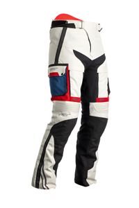 RST Pro Series Adventure-X Motorrad Textilhose (White/Blue/Red,5XL)