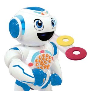 Lexibook Powerman Star - Ferngesteuerter laufender sprechender Spielzeugroboter STEM Programmierbar für Kinder ab 4 - ROB85DE