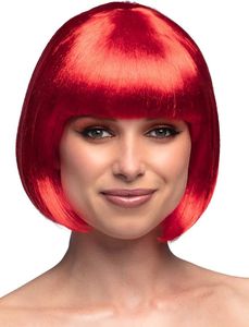 Pagenschnitt rot - Kostüm Perücke für Fasching