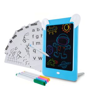 MalPlay Magic Pad, LED Zaubertafel Kinder | enthält 10 Magic Board (Buchstaben, Zahlen, Muster) Bunte Schreibtafel | Reisegröße Lernspielzeug für Kinder ab 3+ Jahre