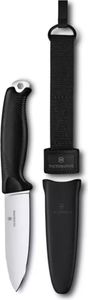 Victorinox 3.0903.3F Venture Pro Black Outdoormesser 10,5 cm, schwarz, TPE, Scheide (Zubehör)