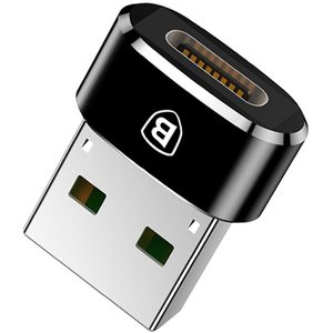 Baseus Adapter von USB Type-C auf USB Kabel Splitter schwarz (CAAOTG-01)