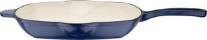 GSW Gusseisen Grillpfanne Blue Magic 27x27 cm, 717250, Gusseisenca. 1,6 L