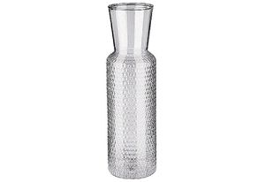 APS Glaskaraffe DOTS 0,9 Liter glasklar inkl. Deckel aus Kork