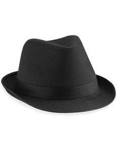 Fedora Hat / Hut - Farbe: Black/Black - Größe: S/M
