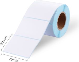Rolle mit selbstklebenden Etiketten 70 X 50 mm, 500 Etiketten, C6422