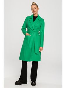 BeWear Damen-Fleece-Mantel Nilon M708 grün S