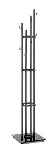 HAKU Möbel Garderobenständer anthrazit-schwarz - Maße: B 35 cm x H 183 cm x T 35 cm; 19863
