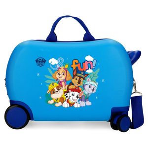 Joumma Bags Sitzkoffer Ziehkoffer Kinderkoffer Kinder Hartschalen Koffer Nickelodeon Paw Patrol Blau