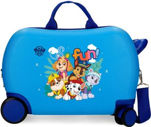 Joumma Bags Sitzkoffer Ziehkoffer Kinderkoffer Kinder Hartschalen Koffer Nickelodeon Paw Patrol Blau