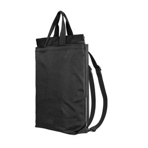 ARTWIZZ Eco BackPack - Nachhaltiger 2in1 Recycling Rucksack und Tasche für MacBook / Laptop 13 14 15 16 Zoll - Schwarz