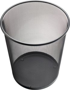 helit Papierkorb Mesh aus Drahtmetall 15 Liter schwarz pulverbeschichtet helit Papierkorb Mesh aus Drahtmetall 15 Liter schwarz pulverbeschichtet