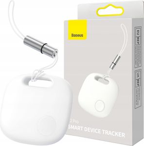 Baseus T2 Pro Smart GPS Tracker pro dětské klíče do kabelky bílý (FMTP000002)