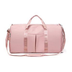 Sporttasche Reisetasche modisch wasserdicht mit Schuhfach Nassfach für Damen und Herren Yoga Pilates Strand Freizeit Sauna Gym-Tasche Shopping-Bag Weekender Urlaub