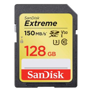 SanDisk Exrteme 128 GB - 128 GB - SDXC - Klasse 10 - UHS-I - 170 MB/s - 70 MB/s