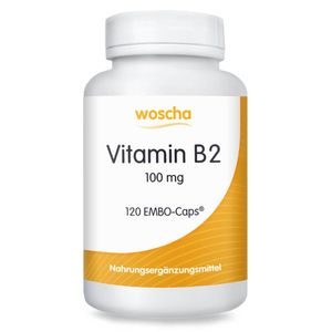 Woscha Vitamin B2 100mg-120 EMBO-Caps
