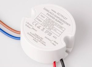 Adaptér ku LED pásu AC/DC 20W 12V do krabičky IP67