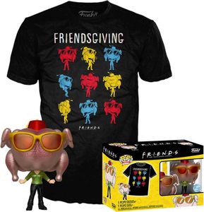Friends Funko POP! Figur + T-Shirt Set - Monica Geller