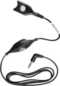 Sennheiser CALC 01, 1 m, EasyDisconnect, 3.5mm, Schwarz, Männlich/Weiblich