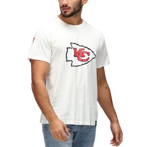 Re:Covered Shirt - NFL Kansas City Chiefs ecru weiß - L