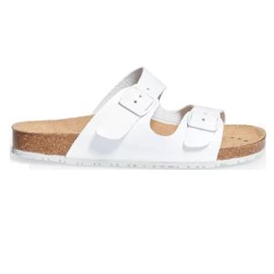 Abeba Nature Sandal ESD pracovné papuče white 8087, veľkosť topánok:43 EU