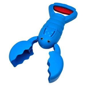 alldoro 63035 - Sand Snapper | blauer Sandgreifer im Krabben-Design | Sandspielzeug für Kinder | einfacher, einhändiger Betrieb