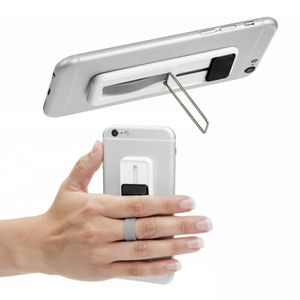 CLEVERPAD Fingerhalter Handy Griff Ständer Halter Smartphone Handyständer weiß