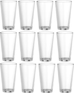 12x Trinkglas Wasserglas Cocktailglas Gläser Saftglas Wasser Glas Trink 500ml 12x Trinkglas Wasserglas Cocktailglas Gläser Saftglas Wasser Glas Trink 500ml