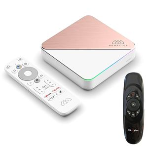 Homatics Box R 4K Plus Android TV Mediaplayer (4K UHD, HDR, WiFi 6, Bluetooth, Wireless Air Mouse)