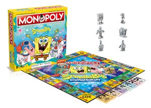 Monopoly SpongeBob Schwammkopf + Spielesammlung