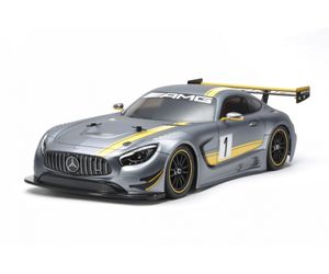 Tamiya Karosserie Satz + Dekor 1:10 RC Mercedes AMG GT3
