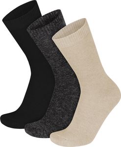 normani 3 Socken aus Cashmere und Wolle mit Komfortbund