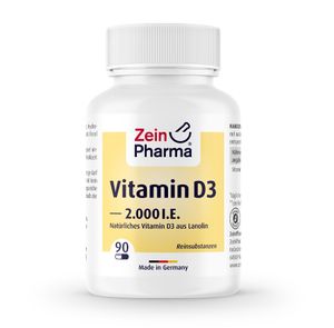 ZeinPharma Vitamin D3 Kapseln 2,000 I,E,