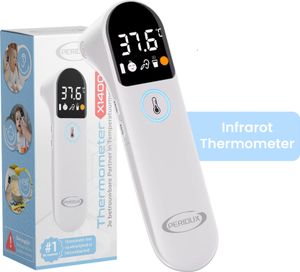 Peridux® X1400 - Thermometer - Infrarot Fieberthermometer für Babys, Kinder und Erwachsene - Ohrthermometer. Peridux® X1400 - Thermometer - Infrarot Fieberthermometer für Babys, Kinder und Erwachsene - Ohrthermometer.
