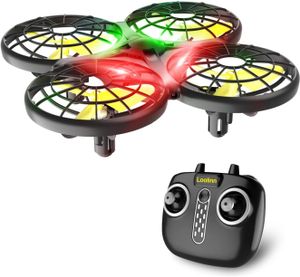 Drohne für Kinder – Mini-Drohne, RC-Quadcopter mit Antikollisionstechnologie, 360°-Flips, handgesteuerter Modus, 20 Minuten Flugzeit