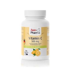 Zein Pharma vitamín C, 500 mg, 90 kapslí 13793