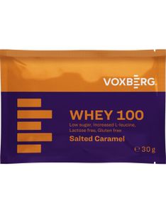 Voxberg Whey 100 30 g Vanille / Protein Proben / Leckeres Whey Protein Konzentrat, angereichert mit L-Leucin