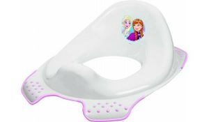 Keeper  Kinder/Baby Frozen WC Toilettensitz weiß/rosa Trainer Bad Eiskönigin II 2 BPA free Anna Elsa Olaf