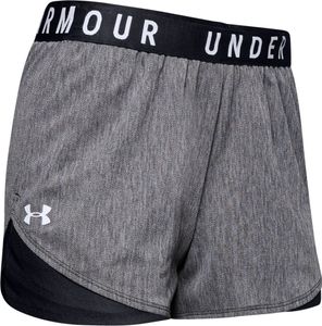 UNDER ARMOUR Play Up Twist 3.0 Shorts Damen 001 - czarny/czarny/biały M