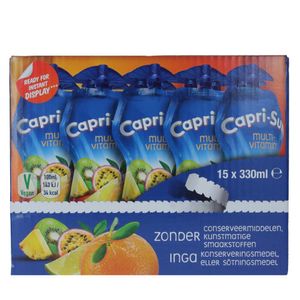 Capri Sun Multivitamin - Kartonware - 15x 0,33L