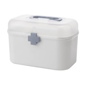 Hausapotheke Box, Medizinbox, Tragbare Hausapotheke Erste Hilfe Koffer Multifunktions Aufbewahrungsbox mit Griff