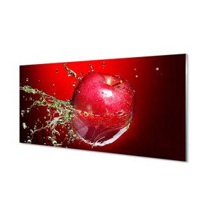 Acrylbilder BIld - 100 cm x 50 cm - Wandkunst Apple-Tropfen