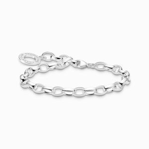 Thomas Sabo Charm Armband Silber Gr. S 17,5 cm/6,3 mm X0032-001-12-S