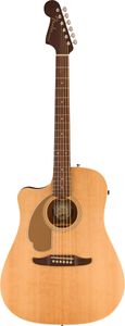 Fender Redondo Player LH Natural Dreadnought Elektro-Akustikgitarren