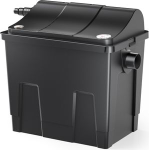 SunSun CBF-200A Bioteichfilter mit 1 Kammer-System für Koi Teich, 6.000 l/h inkl Filtermaterial BiofilterTeichfilter Durchlauffilter Filteranlage