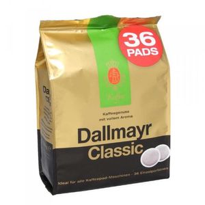 Dallmayr klasické kávové polštářky se silnou příchutí 36 kusů 252g