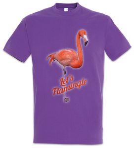 Urban Backwoods Let's Flamingle T-Shirt, Größe:L