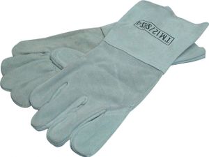 GÜDE Schweißhandschuhe 5-Finger aus Spaltleder Handschuhe Schutzhandschuhe