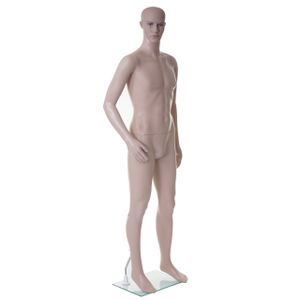 Figurína HWC-E37, mužská figurína figurína krajčírska figurína, pohyblivá v životnej veľkosti 185 cm