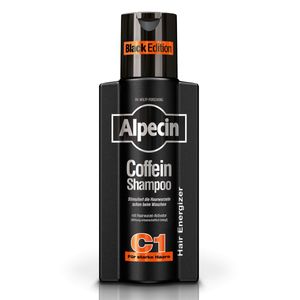 Alpecin Coffein-Shampoo C1 Black Edition, 250ml - beugt Haarausfall vor, bevor er sichtbar ist